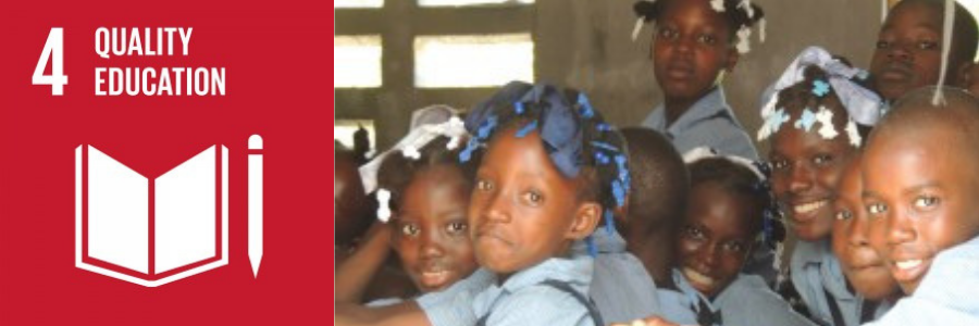 Sustainable Development Goal #4 with Haitian School Children