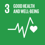 SDG3 logo Good health and well-being