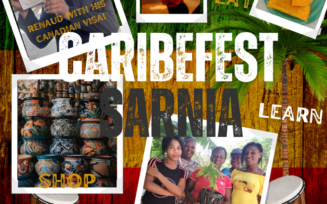 photo collage CaribeFest Sarnia dance food people